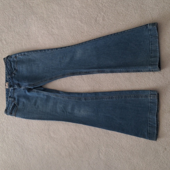 Free People Denim - Free People Low Rise Flared Jeans
